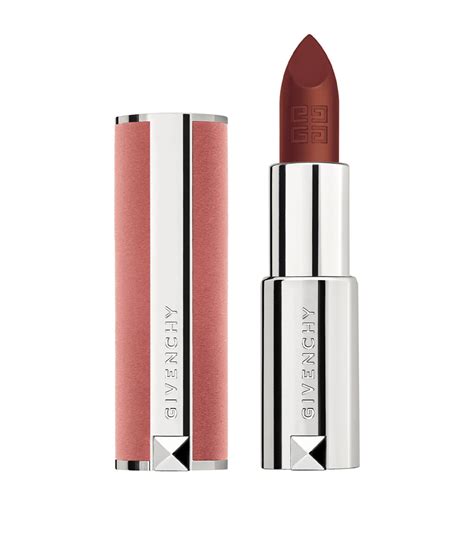 givenchy lipstick thrilling brown|givenchy le rouge matte.